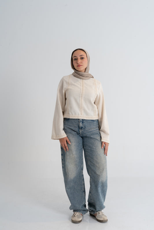 Solèa Linen Top