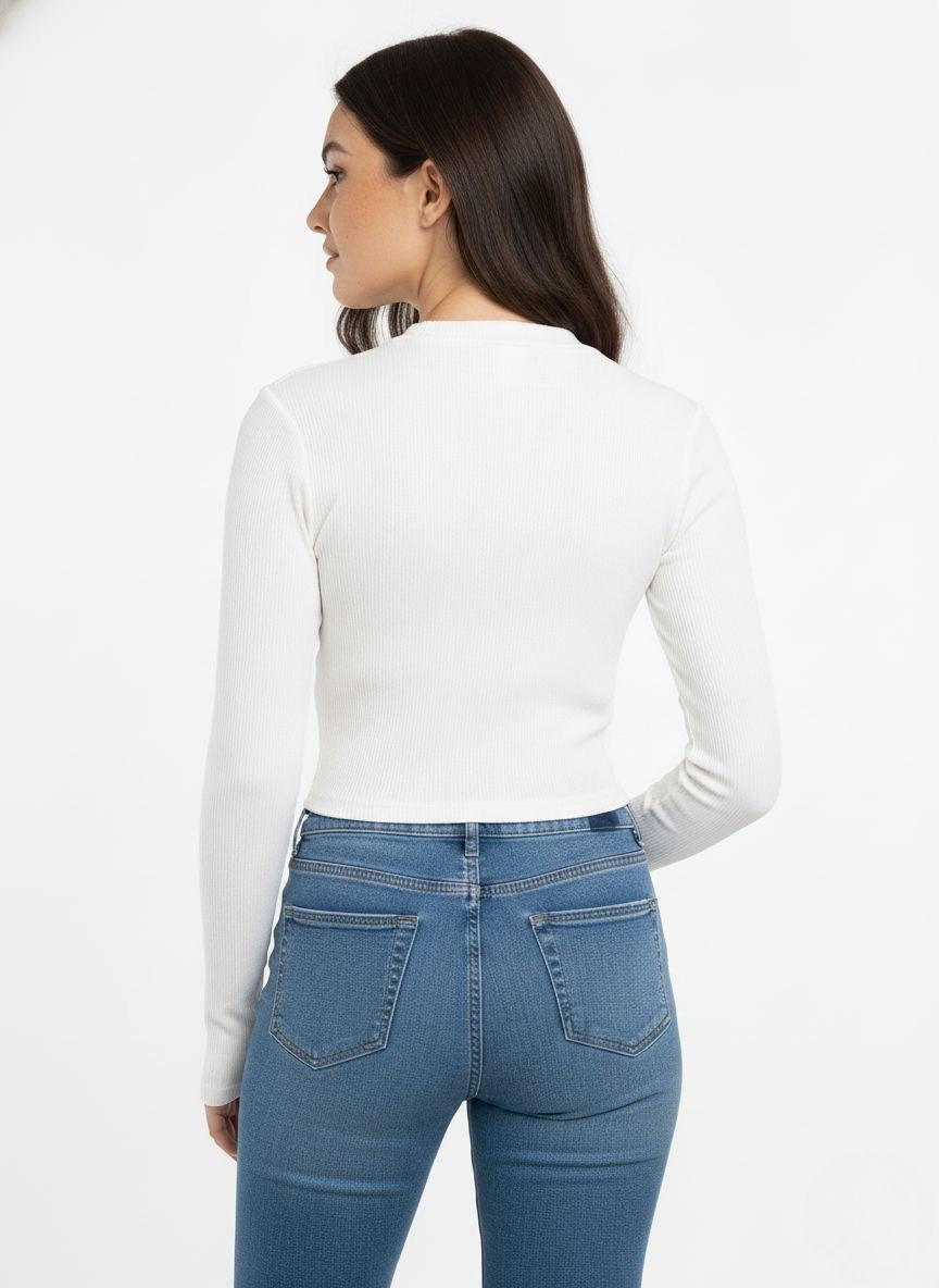 'Plot Armor' Ribbed Top