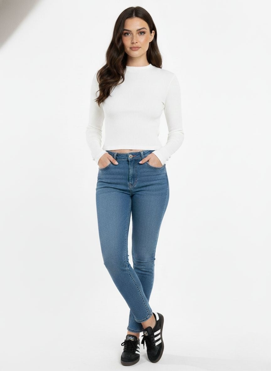 'Plot Armor' Ribbed Top