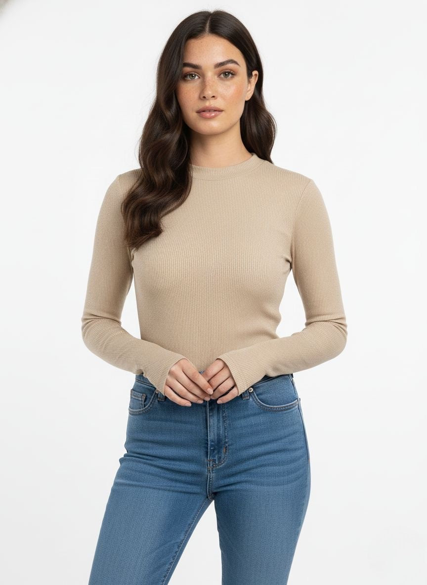 'Plot Armor' Ribbed Top